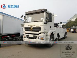 Quality 371HP 30 - 60T Shacman 8x4 Heavy Wrecker Trucks wholesale