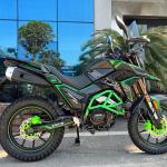 Gas / Diesel Powered 300CC Dirt Bike Motorcycle With Knobby Tires