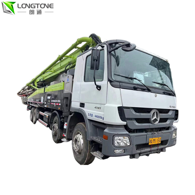 ZOOMLION 49m Used Concrete Line Pumps High Operating Efficiency