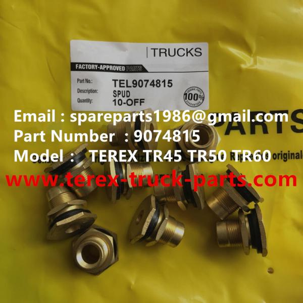 TEREX 9074815 SPUD OFF HIGHWAY NHL DUMP TRUCK TR35 TR50 TR60 TR100 3305B 3305F