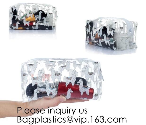 Eco Friendly Travel Beauty Classic Design Frosted Pvc Eva Packaging Bag With Zipper For Cosmetic,Travel Cosmetic storage