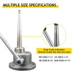 5KG Ring Stretcher And Reducer With US/JP/HK/EUR Size 1-14 Jewelry Repair