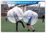 Body Zorbing Inflatable Bumper Ball , Giant Hamster Ball For People Protection