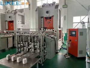 Quality 80Ton Pressure Electric Aluminium Foil Plate Making Machine 380V 50HZ 3Phase wholesale