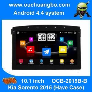 Quality Ouchuangbo android 4.4 car dvd stereo video for Kia Sorento 2015 (Have Case) HD1024 * 600 resolution camera input wholesale