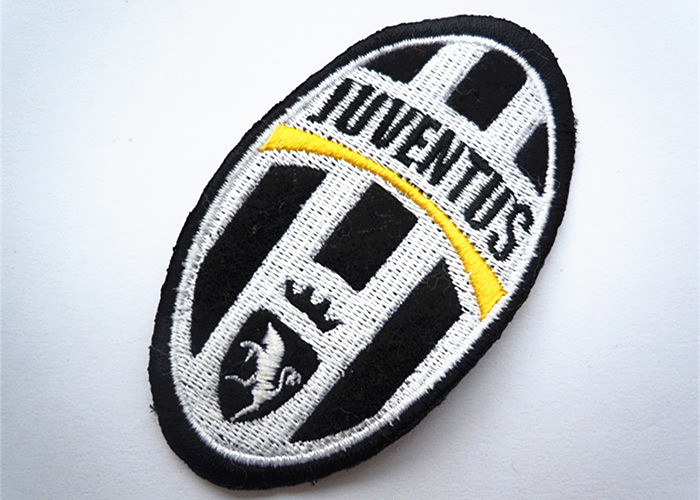 Garments Custom Clothing Patches 3D Handmade With Hook Loop Fastener