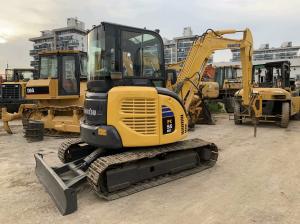 Quality Komatsu PC55MR-2 Used Excavator Japan Mini Size With Hydraulic Hammer wholesale