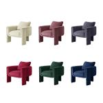 Chesterfield Single Armrest Sofa Chair Creative Bedroom Living Room Furniture