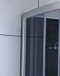 Grey Glass Wet Room Shower Enclosure 39''x39''x85''