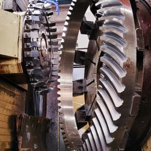 Quality Gleason System Gear Grinding Spiral Bevel Gears 30 Module Large Size wholesale