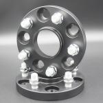 Anodized Black Forged Aluminum Wheel Spacers 5x120 Bolt Pattern For TESLA Model