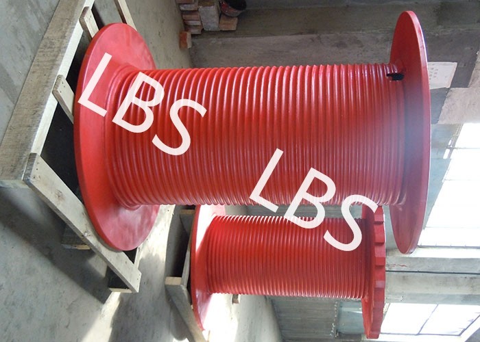 Professioanl Customized LBS Grooved Drum For Construction Cranes