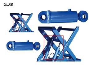 Quality Hydraulic Mobile Scissor Lift Cylinder Double Acting Stroke 600 mm for Industry wholesale
