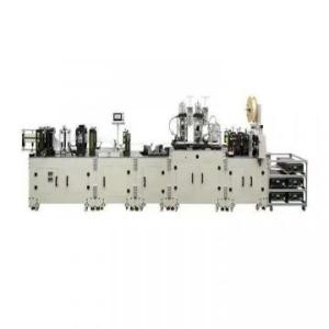Quality Disposable Non Woven Face Mask Manufacturing Machine Automatic Shutdown wholesale