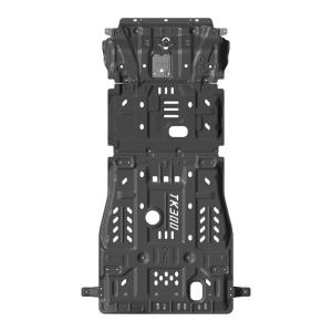 Quality Steel Under Guard Skid Plate for 4*4 Jeep Wrangler JL JK 2013-2017 Net Weight 35kg wholesale