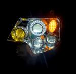 Replacement Shacman Howo Truck Lighting Parts Headlamp A7 H7 Wg9925720001
