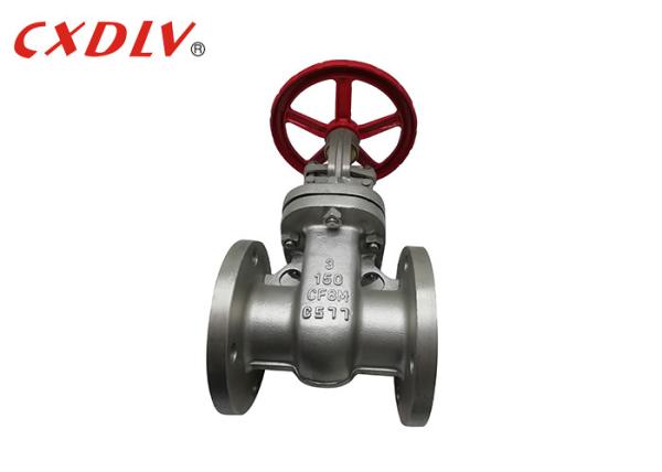 Flexible Wedge Handwheel Gate Valve SS Material Full Port OS/Y Rising Stem