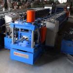 Colored Steel Door Frame Roll Forming Machine 15-20m/min 18 Months Warranty