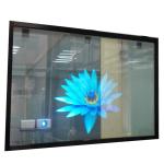3D Advertising Rear Projection Film Daylight Glass Holographic 100um Transparent
