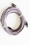 CATV Armored MM ST UPC Fiber Optic Patch Cable 25m Length