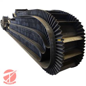 Quality Impact Resistance Rubber Multi Ply Textile Corrugated Sidewall Conveyor Belt wholesale