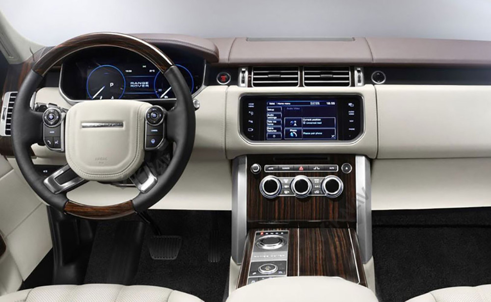 L405 Range Rover Climate Control Touch Screen Car Stereo With AC Controls