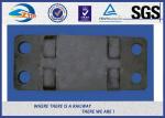 High Tensile Strength Plain Railroad Tie Plates as Track Fasteners