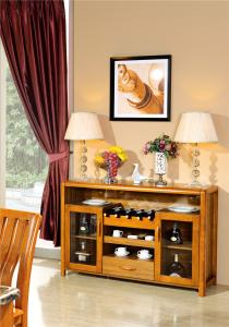 Quality modern Zingana wooden sideboards furniture wholesale