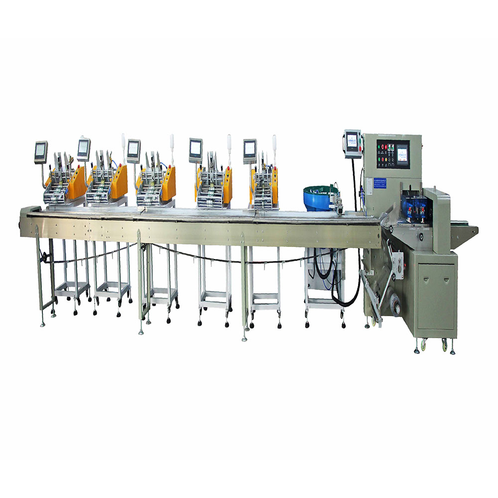 Horizontal Card Packaging Machine Manual Packing Machine Plastic Packing Machine