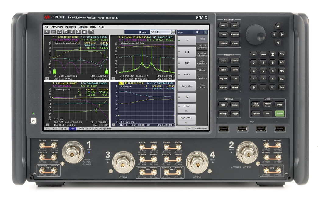 Vector PNA X Microwave Network Analyzer , 10MHz-50GHz Keysight Agilent N5245B