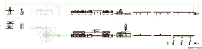 Straight Seam Welded Pipe Milling Machine Cold Roll Forming Machine