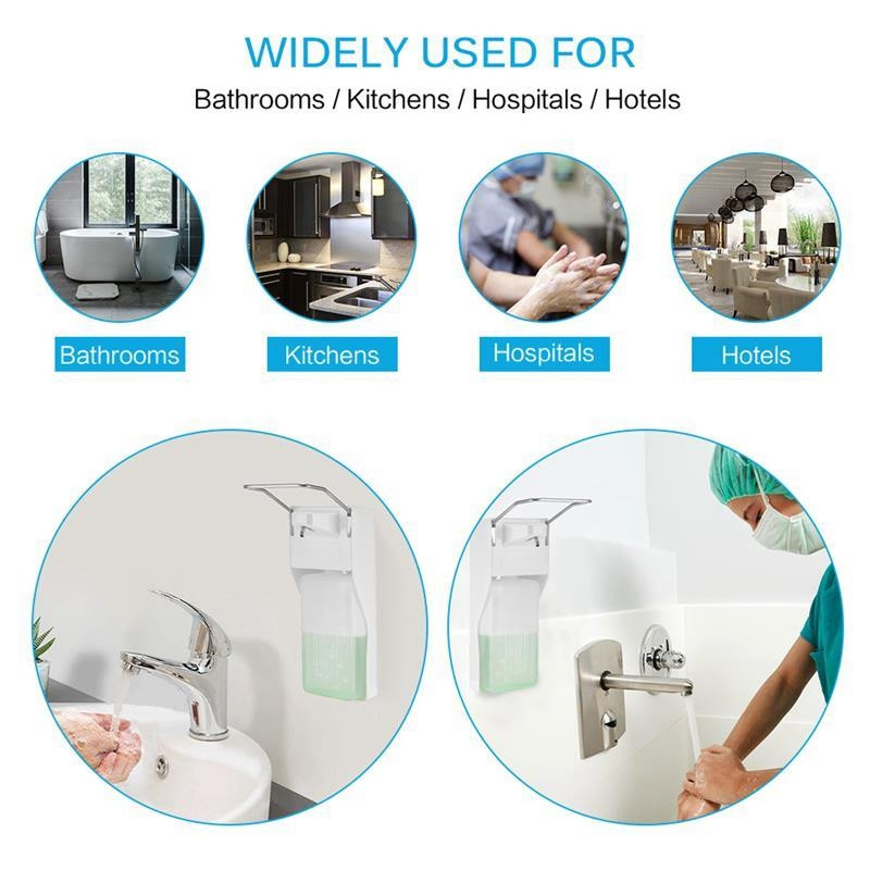 Wall Mount Elbow Press Pump Manual Type Soap Dispenser