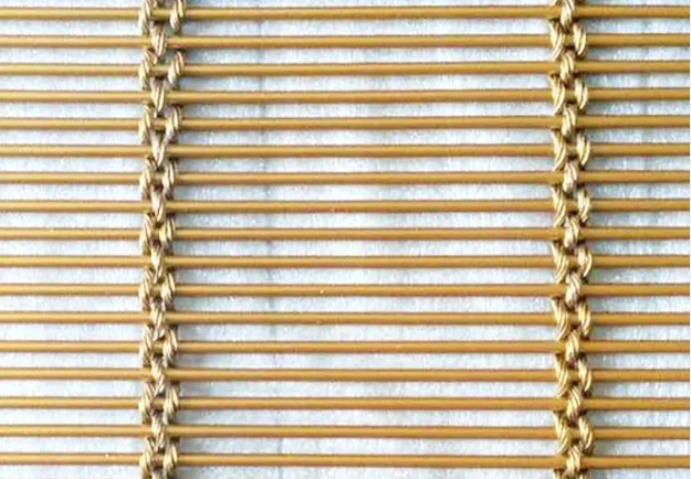 SS304 316 316L Architectural Wire Mesh , Decorative Metal Mesh For Balconies / Corridors