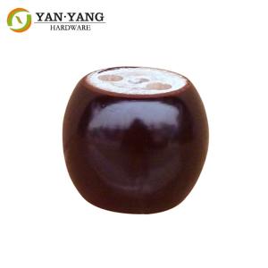 Quality Vintage Furniture Legs solid round shape dark Wood Sofa Feet wholesale