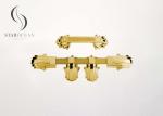 Gold ABS New Material Casket Hardware Wholesale Environmental Friendly 16#