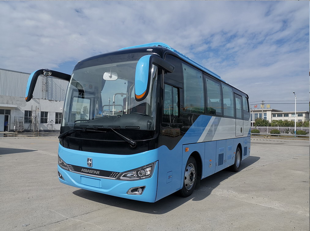 10-34 Seats Single Door Coach Electric Sightseeing Bus With Customizable Luxury Design