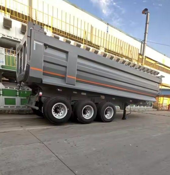 9t Grade ABS Anti-lock Braking System 3/4 Axle 35/40 Cbm Heavy Truck Dump