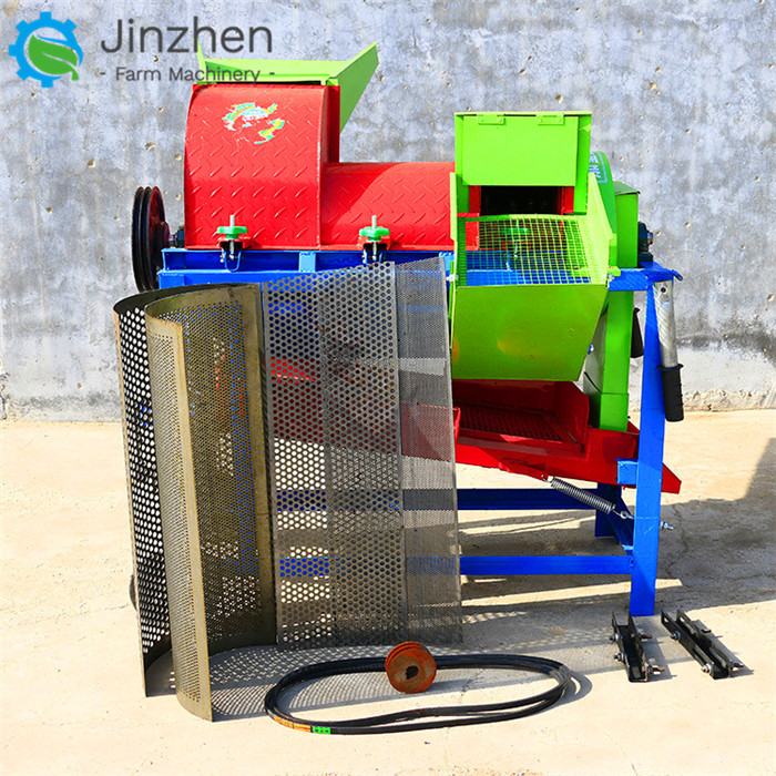 Whosale Small Multifunctional Grain Soybean Sorghum Millet Maize Corn Sheller Thresher Price