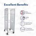 Rk Bakeware China Foodservice 36527 Commercial 10 Tier Aluminum Sheet Pan Rack