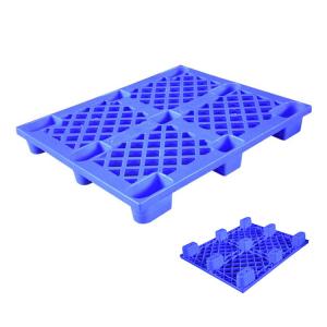 Quality Serrated Deck Disposable Plastic Pallet 1200X800 HDPE 9 Feet Nestable wholesale