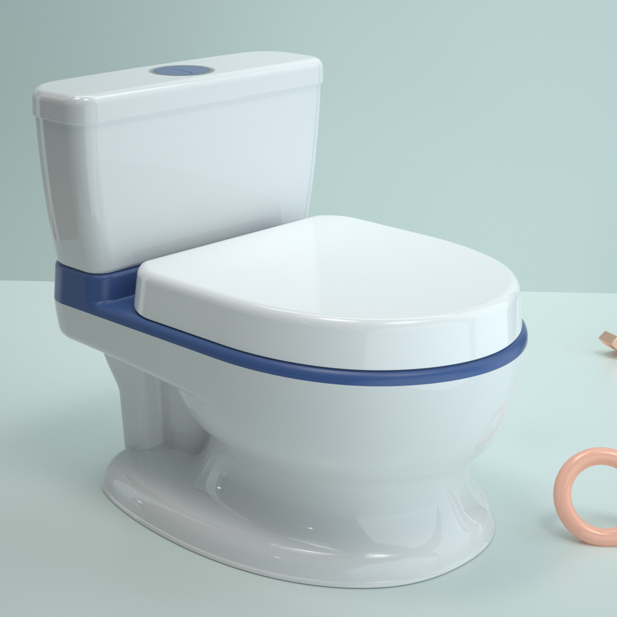 Eco Friendly Baby Training Potty with Music Customizable Logo 1.4KG for Children 18 Months to 6 Years