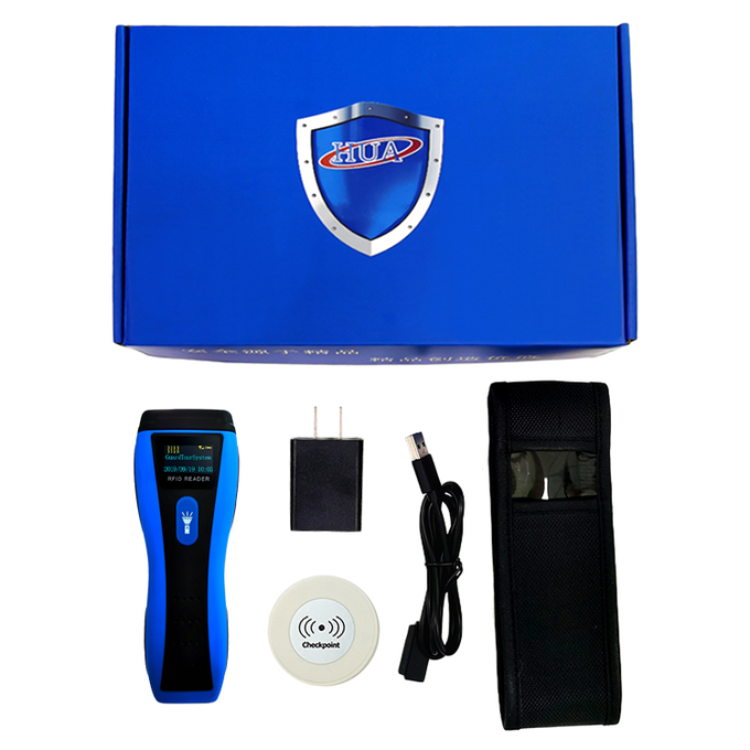 IP67 Level Protection USB Data Upload Cloud Software 100g RFID Checkpoint Guard Tour Wand 1
