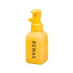 Wholesale 380ml Empty Square PET Material Yellow Color Dense Foam Pump Cosmetics
