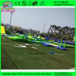 Guangzhou Qinda Water Park Games Projects / Inflatable Aqua Park Equipment With