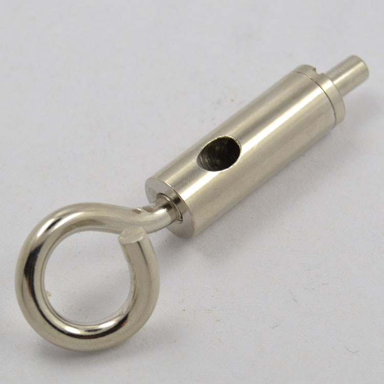 Custom Hanging Fitting Wire Rope Clip Suspension Kit Aircraft Brass Hook Cable Gripper For Display System