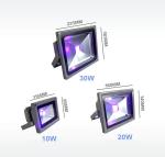 IP66 Outdoor UV Flood Light Air Cooling With 500mm Emitting Distance