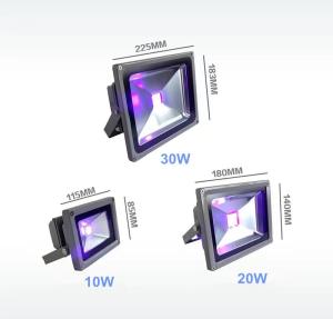 Quality RoHS Certificate Blacklight LED Flood Light 405nm 500mm Emitting Distance wholesale