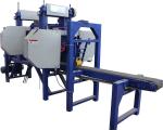 15kw*2 Double Head Horizontal Band Saw Log Square Wood Cutting Used Multi Heads