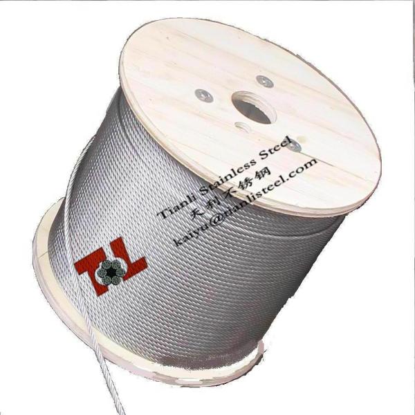 Stainless Steel Wire Rope 304 A2 1.4301 Construction 7x7 Diameter 4mm