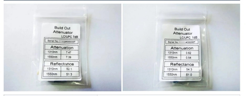 Upc≥50dB Return Loss FTTH Network 5dB FC/Upc Singlemode Male-Female Optical Attenuator